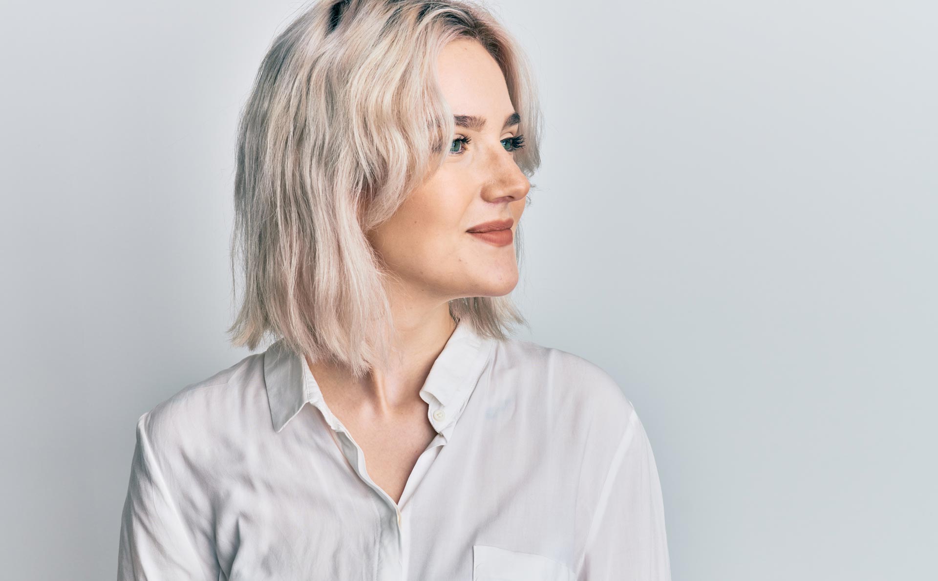 Breast reduction patient