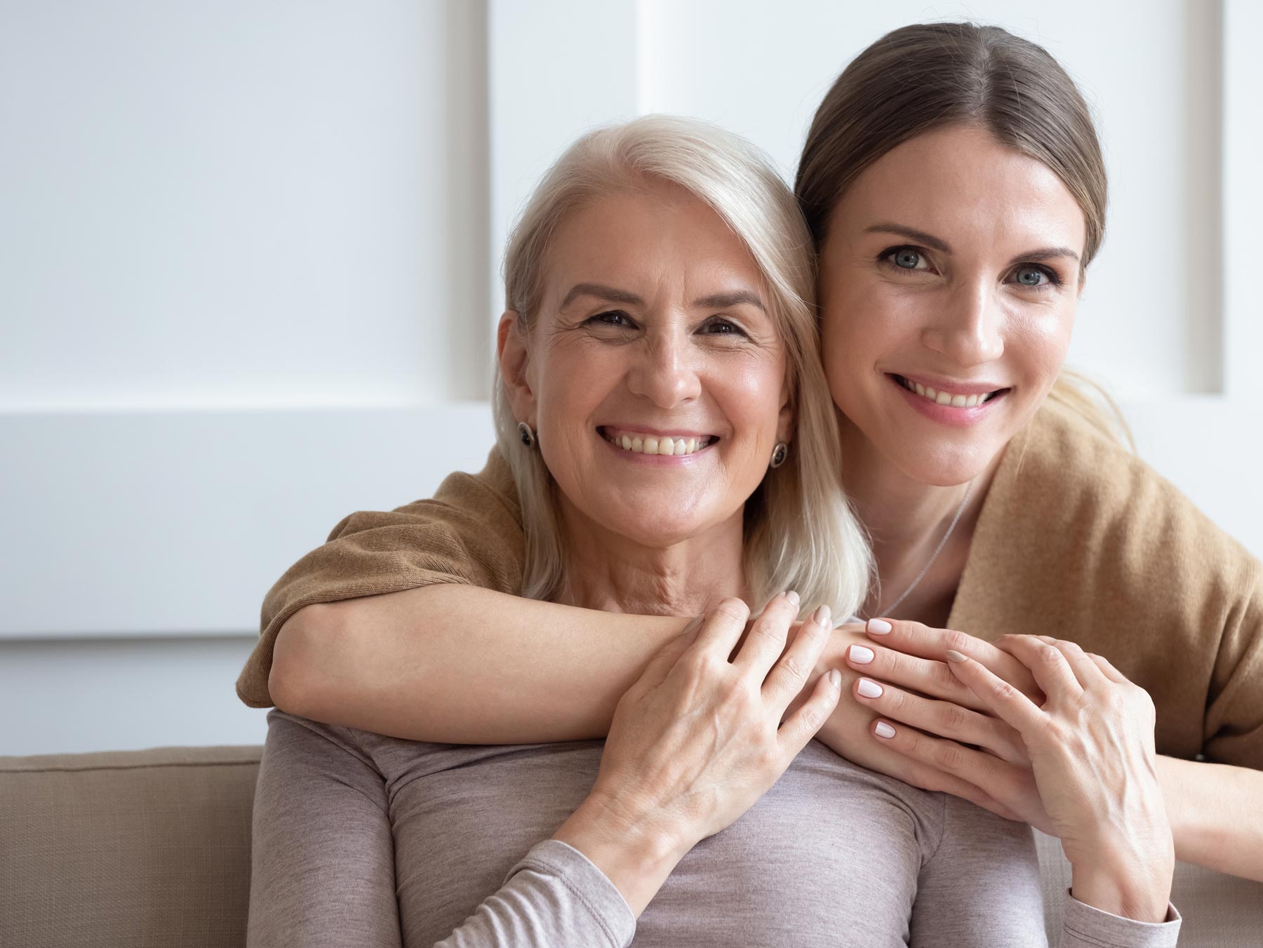 Happy patients smiling